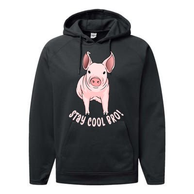 Stay Cool Bro Performance Fleece Hoodie