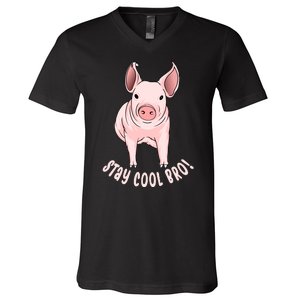 Stay Cool Bro V-Neck T-Shirt