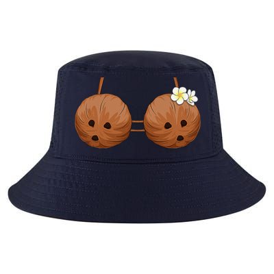 Summer Coconut Bra Halloween Hawaii Cool Comfort Performance Bucket Hat