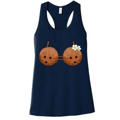 Summer Coconut Bra Halloween Hawaii Womens Tank Top