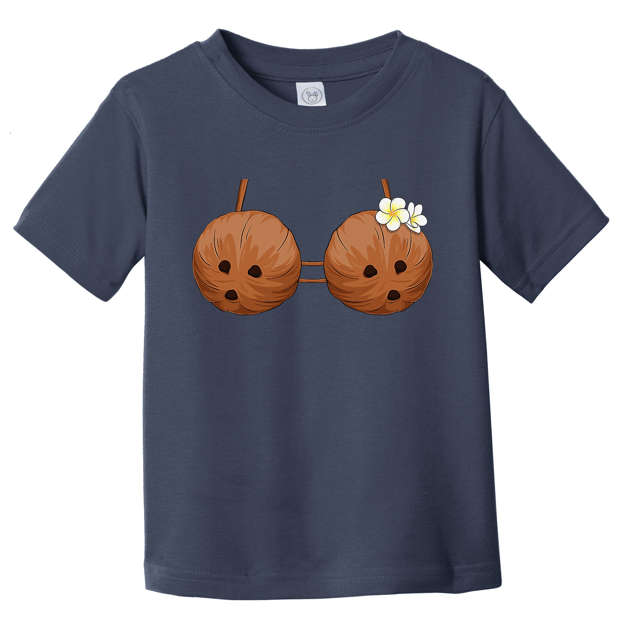 Summer Coconut Bra Halloween Hawaii Toddler T-Shirt
