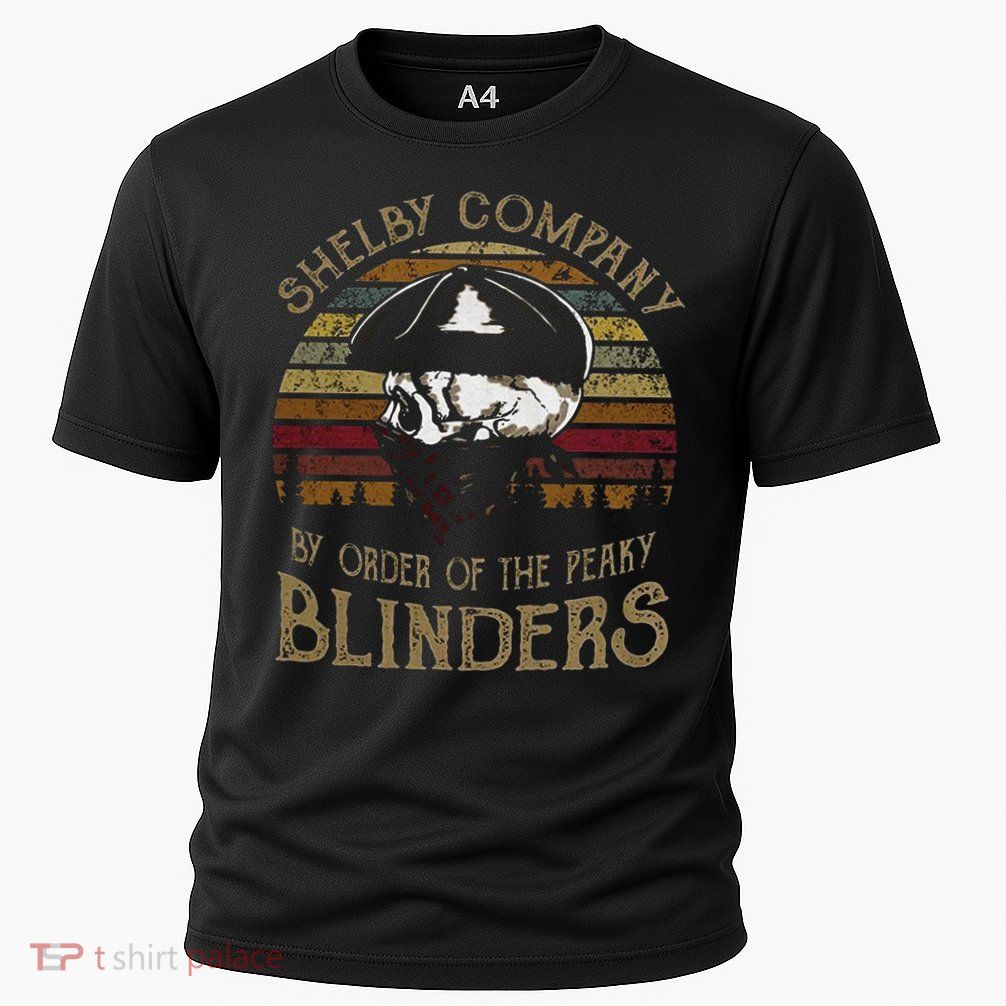 Shelby Company By Order Of The Peaky Blinders Vintage Performance Shirt