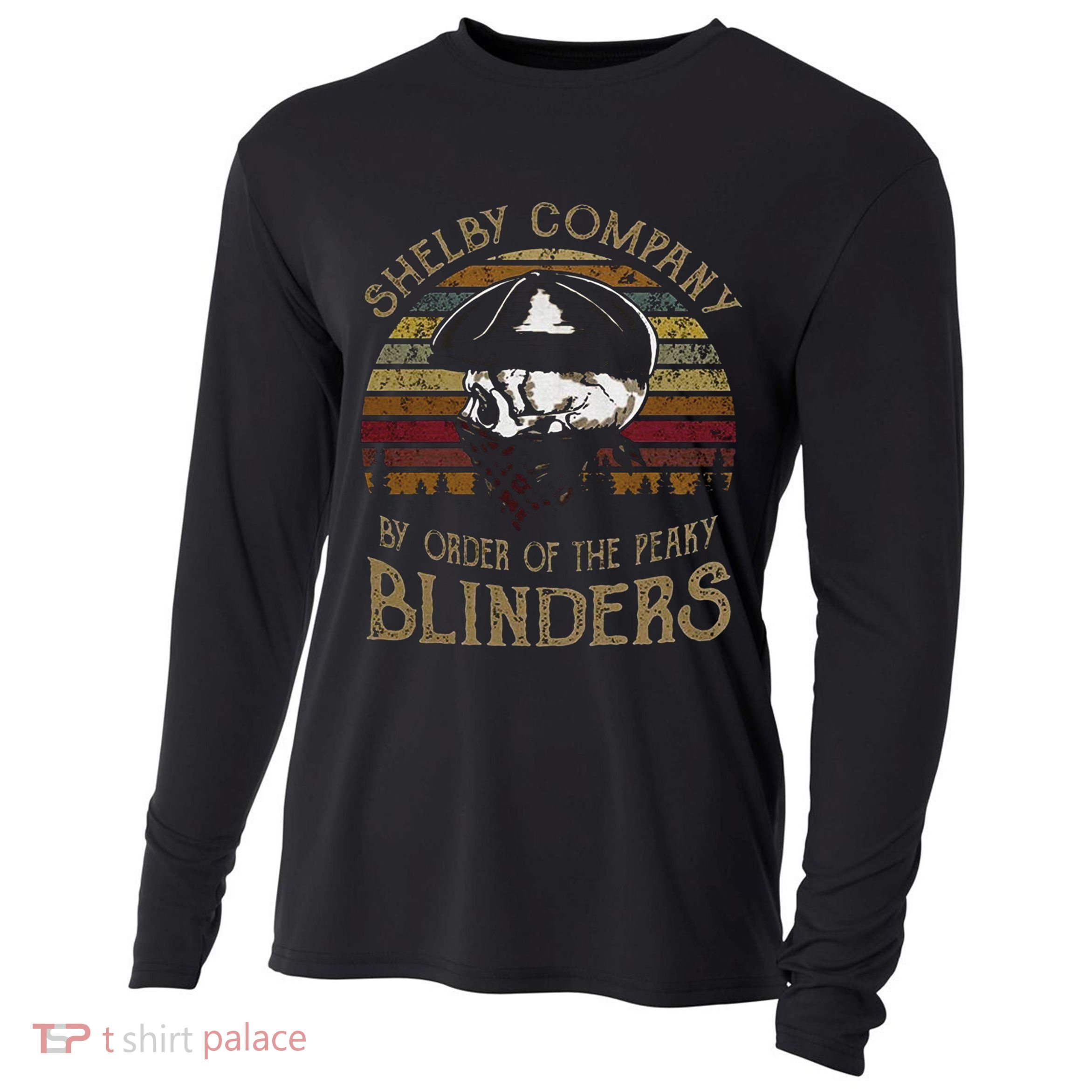 Shelby Company By Order Of The Peaky Blinders Vintage Cooling Performance Long Sleeve Crew