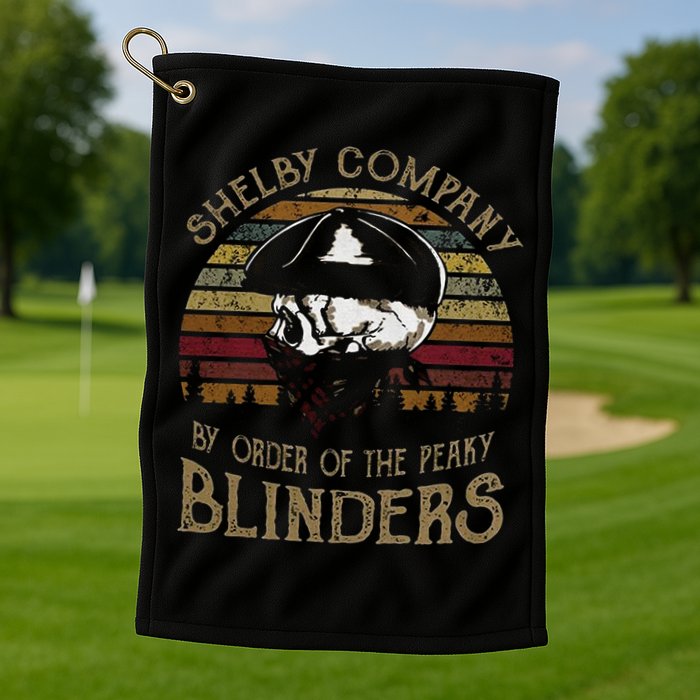 Shelby Company By Order Of The Peaky Blinders Vintage Golf Towel