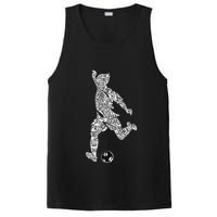 Soccer Player Ball Shadow Word Mashup PosiCharge Competitor Tank