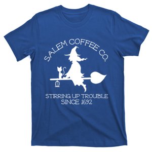 Salem Coffee Co Stirring Up Trouble Since 1692 Halloween Gift T-Shirt