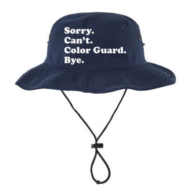 Sorry Cant Color Guard Bye Funny Color Guard Bucket Hat