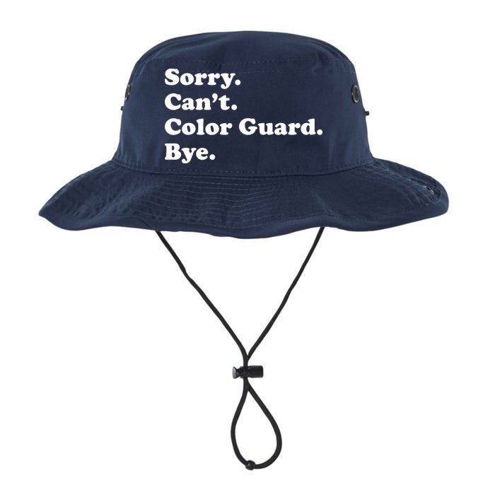Sorry Cant Color Guard Bye Funny Color Guard Bucket Hat