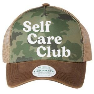 Self Care Club Positive Aesthetic Self Love Legacy Tie Dye Trucker Hat