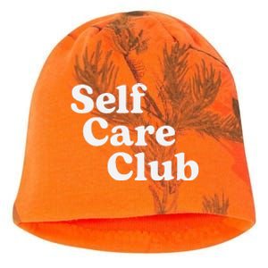 Self Care Club Positive Aesthetic Self Love Kati - Camo Knit Beanie