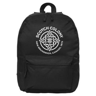 Scotch Colony Celtic Knot Heritage And Tradition 16 in Basic Backpack
