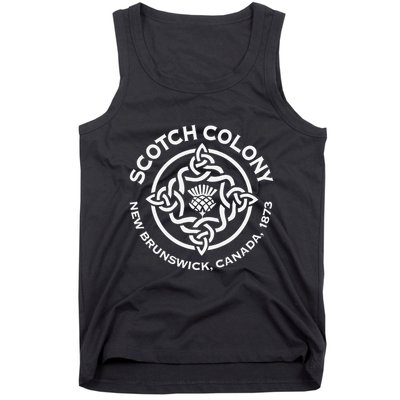 Scotch Colony Celtic Knot Heritage And Tradition Tank Top