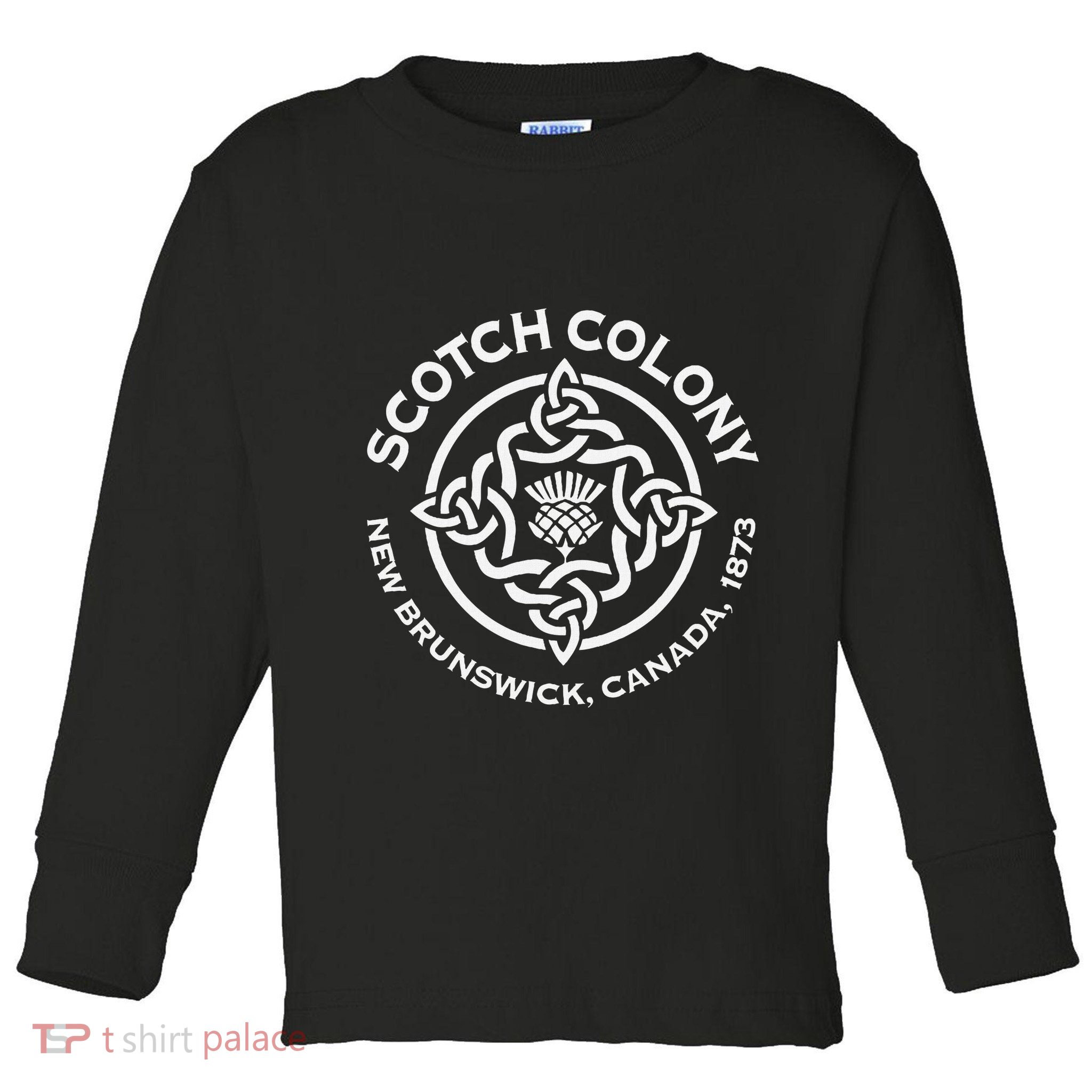 Scotch Colony Celtic Knot Heritage And Tradition Toddler Long Sleeve Shirt