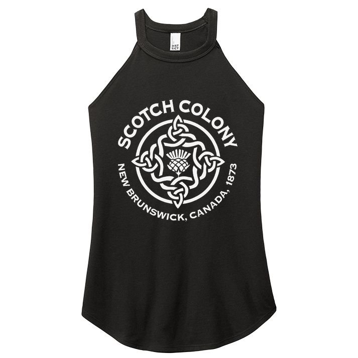 Scotch Colony Celtic Knot Heritage And Tradition Women's Perfect Tri Rocker Tank