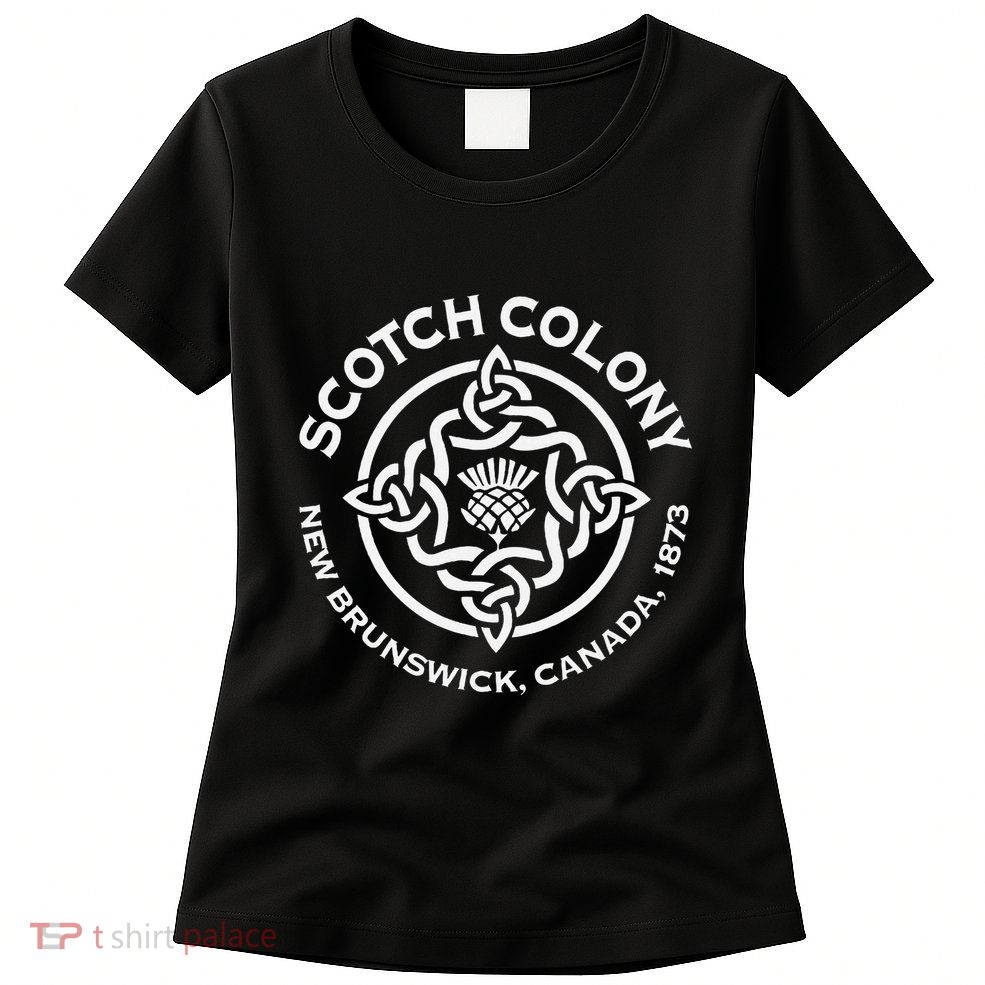 Scotch Colony Celtic Knot Heritage And Tradition Womens T-Shirt