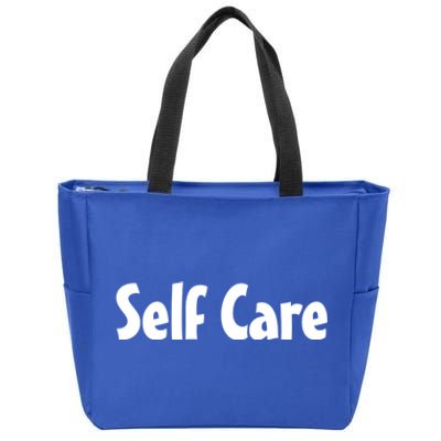 Self Care Cute Gift Meaningful Gift Zip Tote Bag