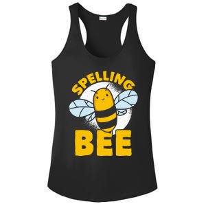 School Competition Competitive Word Spelling Bee Ladies PosiCharge Competitor Racerback Tank