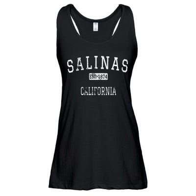 Salinas California Ca Vintage Ladies Essential Flowy Tank