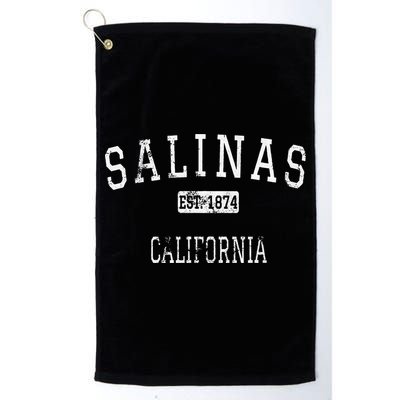 Salinas California Ca Vintage Golf Towel
