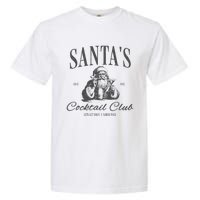 SantaS Cocktail Club Christmas Garment-Dyed Heavyweight T-Shirt