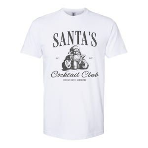 SantaS Cocktail Club Christmas Softstyle CVC T-Shirt