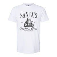 SantaS Cocktail Club Christmas Softstyle CVC T-Shirt