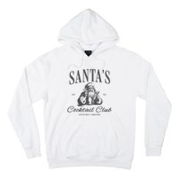 SantaS Cocktail Club Christmas Hoodie