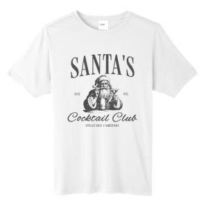 SantaS Cocktail Club Christmas Tall Fusion ChromaSoft Performance T-Shirt