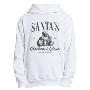 SantaS Cocktail Club Christmas Urban Pullover Hoodie