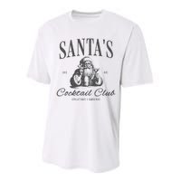 SantaS Cocktail Club Christmas Performance Sprint T-Shirt