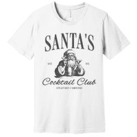 SantaS Cocktail Club Christmas Premium T-Shirt