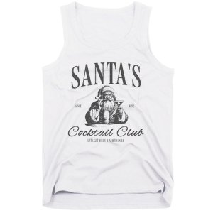 SantaS Cocktail Club Christmas Tank Top