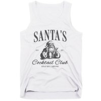 SantaS Cocktail Club Christmas Tank Top