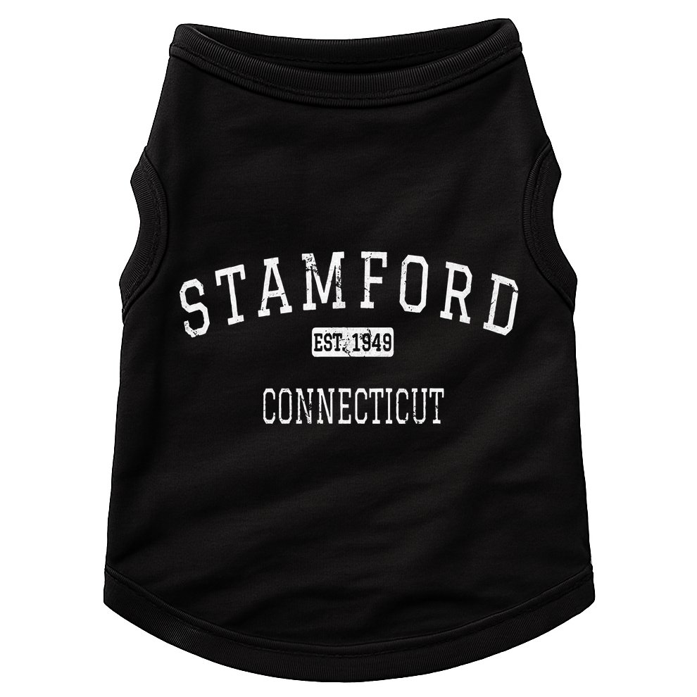 Stamford Connecticut Ct Vintage Doggie Tank