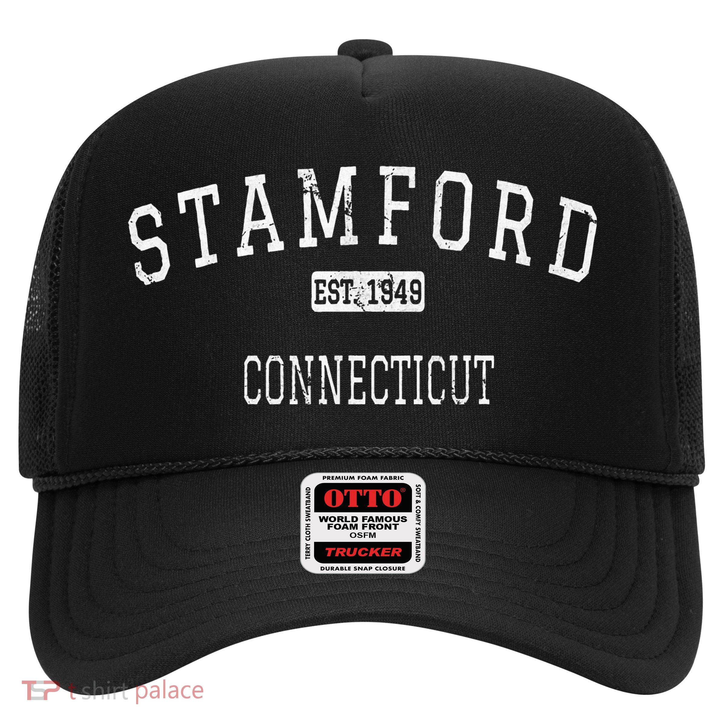 Stamford Connecticut Ct Vintage Trucker Hat