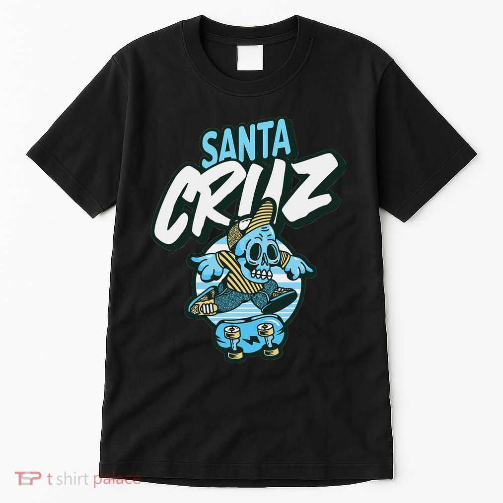 Santa Cruz California Vintage Skeleton Tall T-Shirt