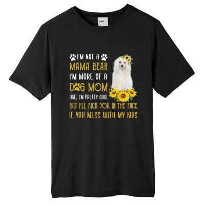 Sunflower Chinese Crested Mom Mothers Day Dog Mom Gift Tall Fusion ChromaSoft Performance T-Shirt