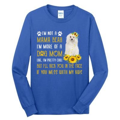 Sunflower Chinese Crested Mom Mothers Day Dog Mom Gift Tall Long Sleeve T-Shirt