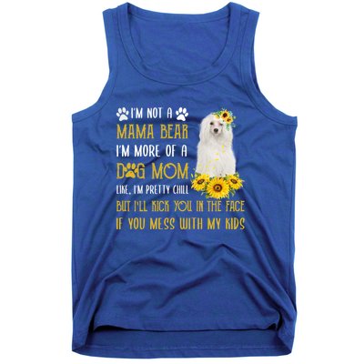 Sunflower Chinese Crested Mom Mothers Day Dog Mom Gift Tank Top