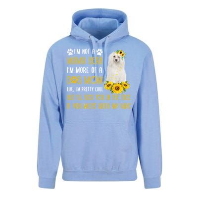 Sunflower Chinese Crested Mom Mothers Day Dog Mom Gift Unisex Surf Hoodie