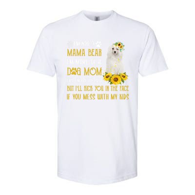 Sunflower Chinese Crested Mom Mothers Day Dog Mom Gift Softstyle CVC T-Shirt