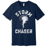 Storm Chaser Costume Tornado Twister Chasers Boy Premium T-Shirt