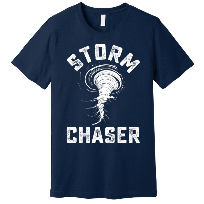 Storm Chaser Costume Tornado Twister Chasers Boy Premium T-Shirt