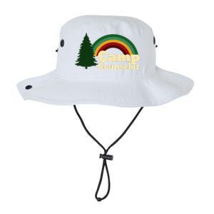 Summer Camp Counselor Staff Rainbow Pine Tree Legacy Cool Fit Booney Bucket Hat