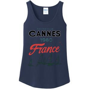 Sailing Club Cannes 1980 France Ladies Essential Tank