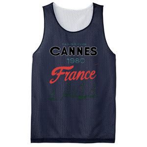 Sailing Club Cannes 1980 France Mesh Reversible Basketball Jersey Tank