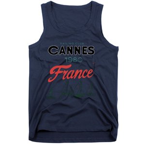 Sailing Club Cannes 1980 France Tank Top