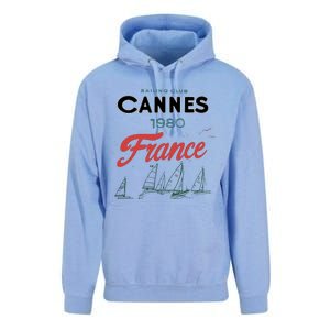 Sailing Club Cannes 1980 France Unisex Surf Hoodie