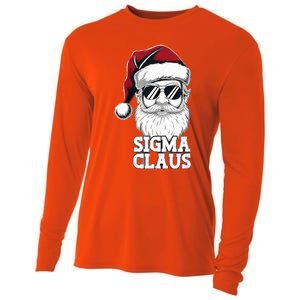 Sigma Claus Christmas Santa Claus Sarcastic Joke Cooling Performance Long Sleeve Crew