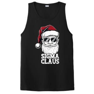 Sigma Claus Christmas Santa Claus Sarcastic Joke PosiCharge Competitor Tank